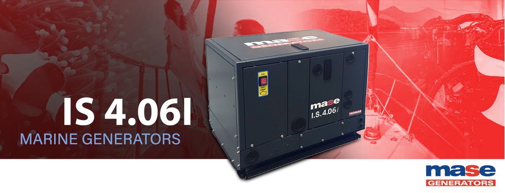 MASE GENERATORS - INTERCOOLER IS 4.06i - 4 KW - 60Hz - 3600 RPM IS-4-06i - MAIN
